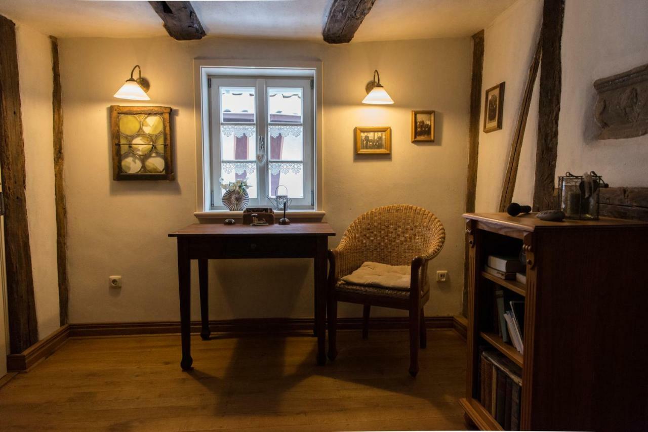 Вилла Fachwerkhaus Wolfhagen Экстерьер фото