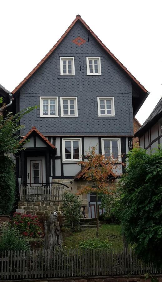 Вилла Fachwerkhaus Wolfhagen Экстерьер фото